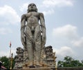 Gomateshwara Bahubali statue at Dharmasthala, Karnataka, India Royalty Free Stock Photo